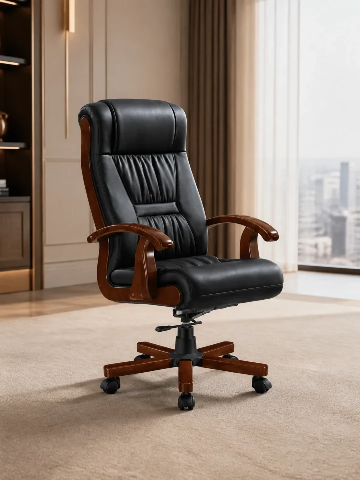 YHSP A01 Cavendish traditional leather executive chair