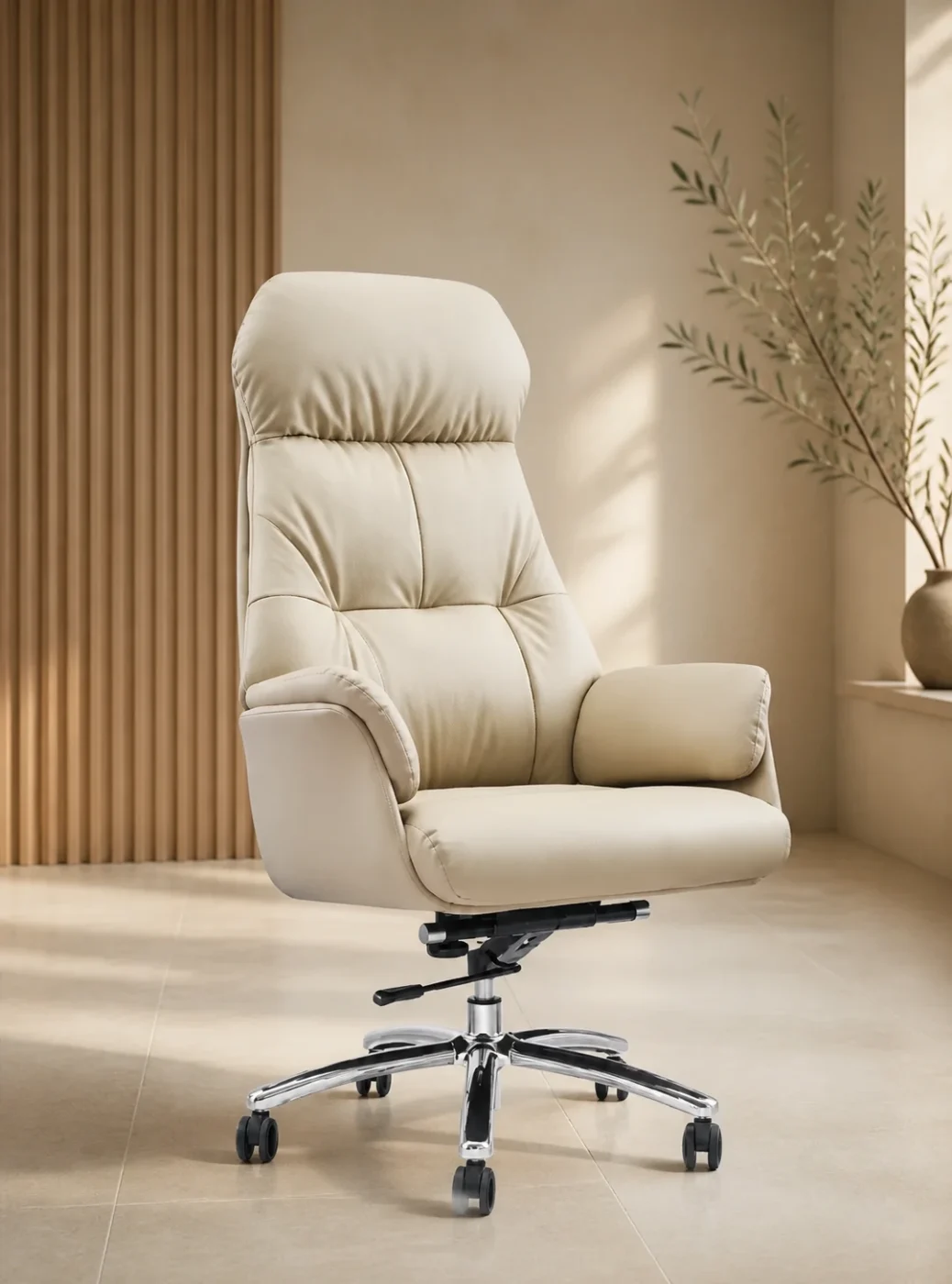 YHSP A02 Trident modern leather office chair