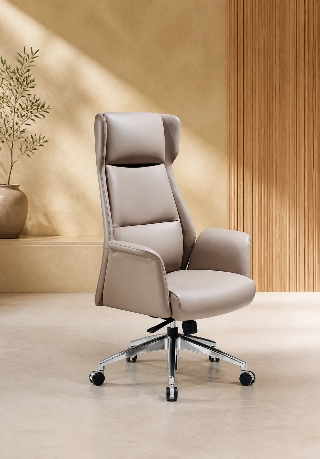 YHSP A318 Radian modern leather office chair, product view 1