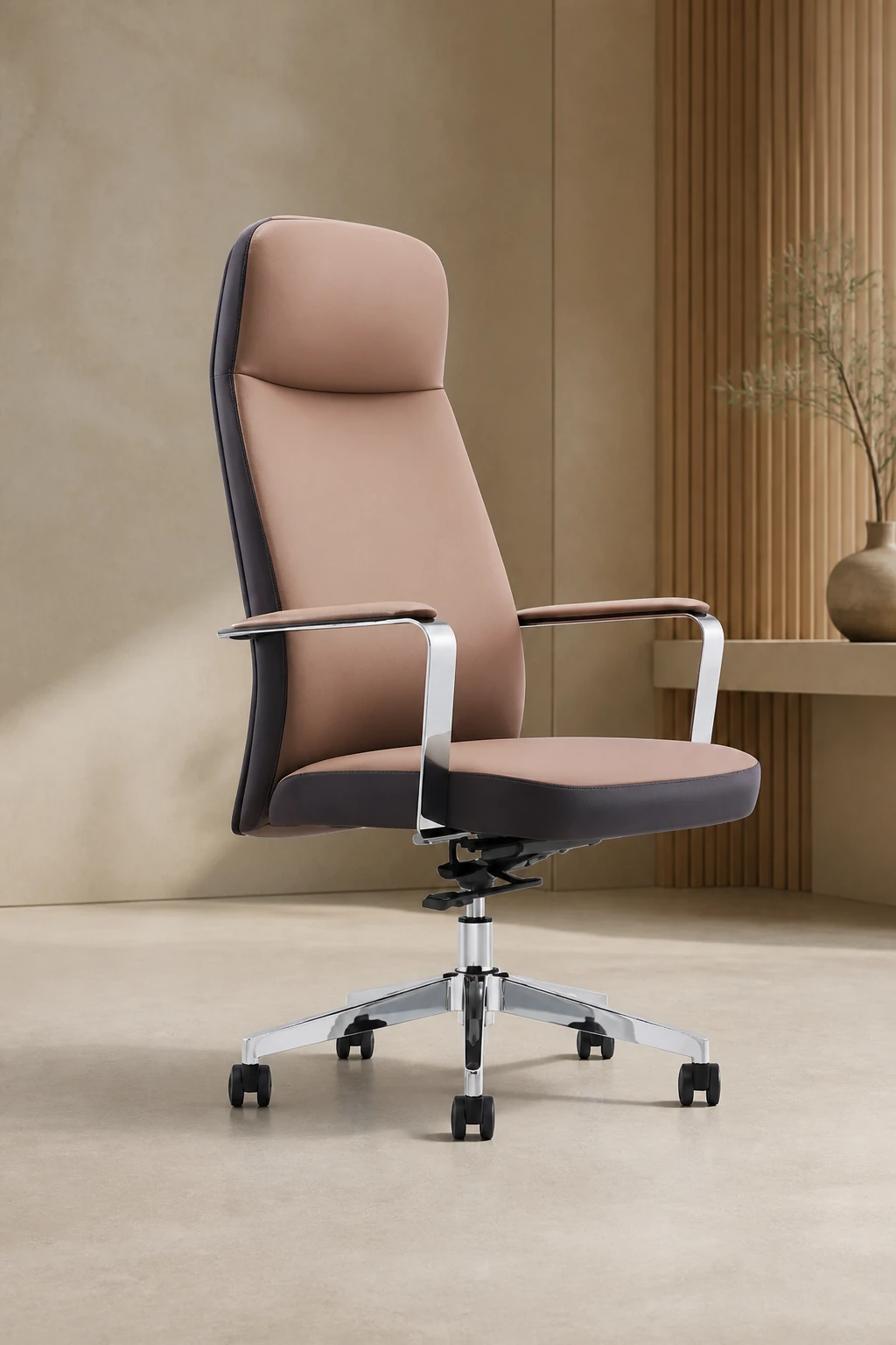 YHSP A319 Northstar modern leather office chair, product view 1
