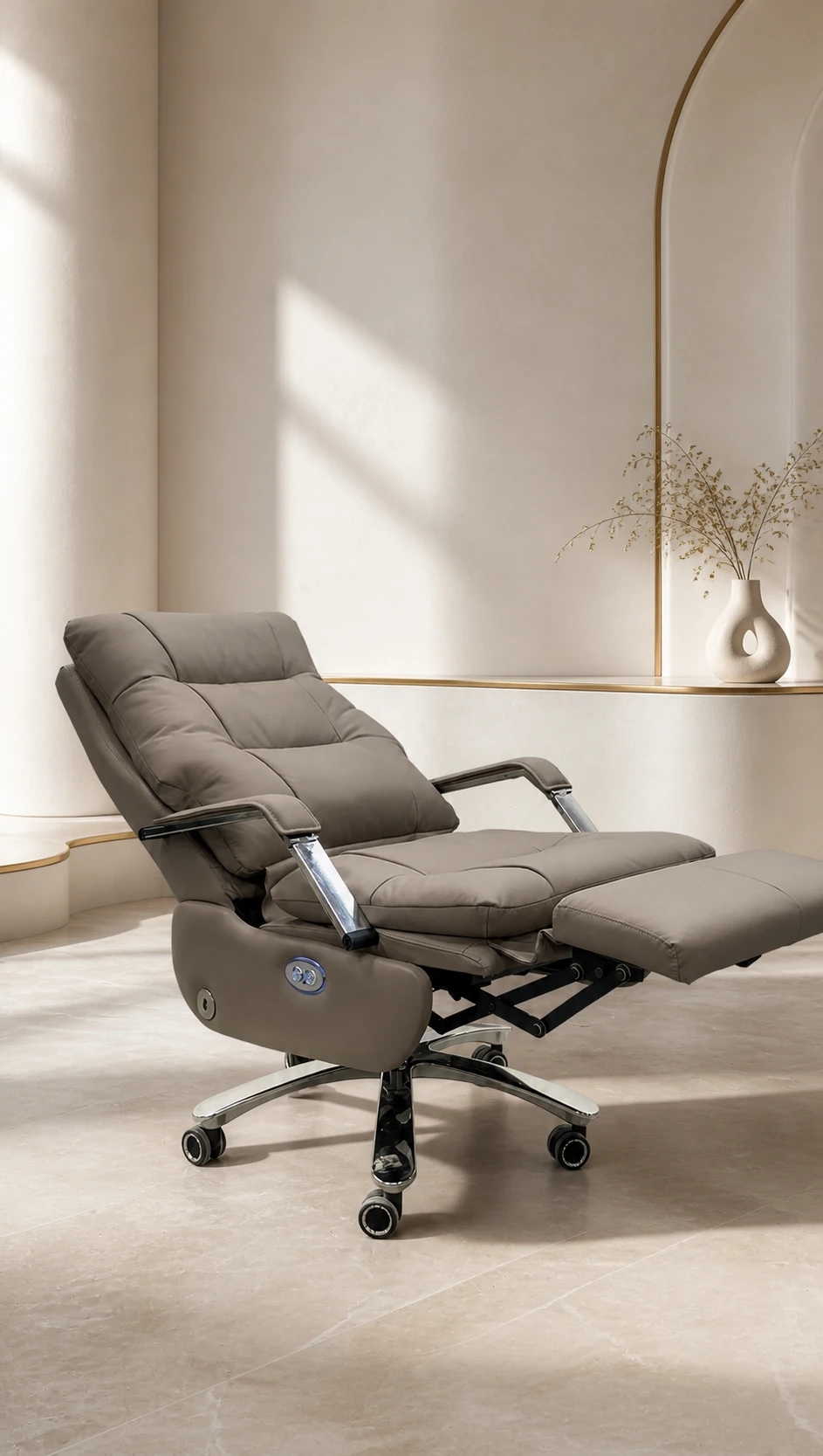 YHSP A366 Aerial electric executive chair, product view 1