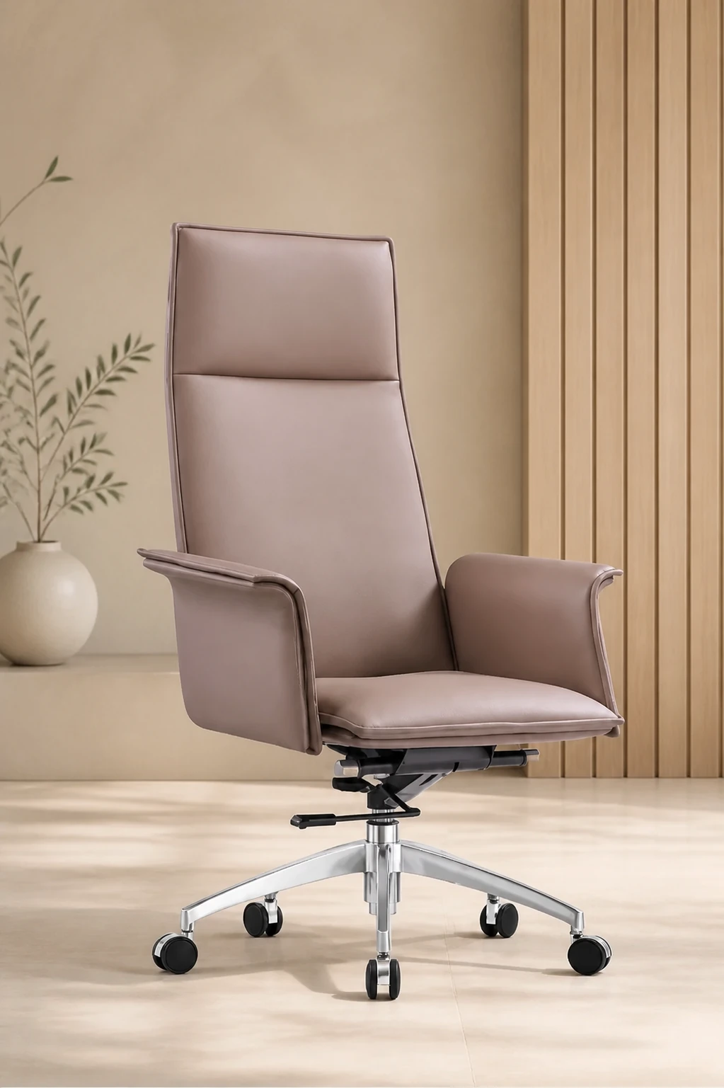 YHSP A389 Knight modern leather office chair, product view 1