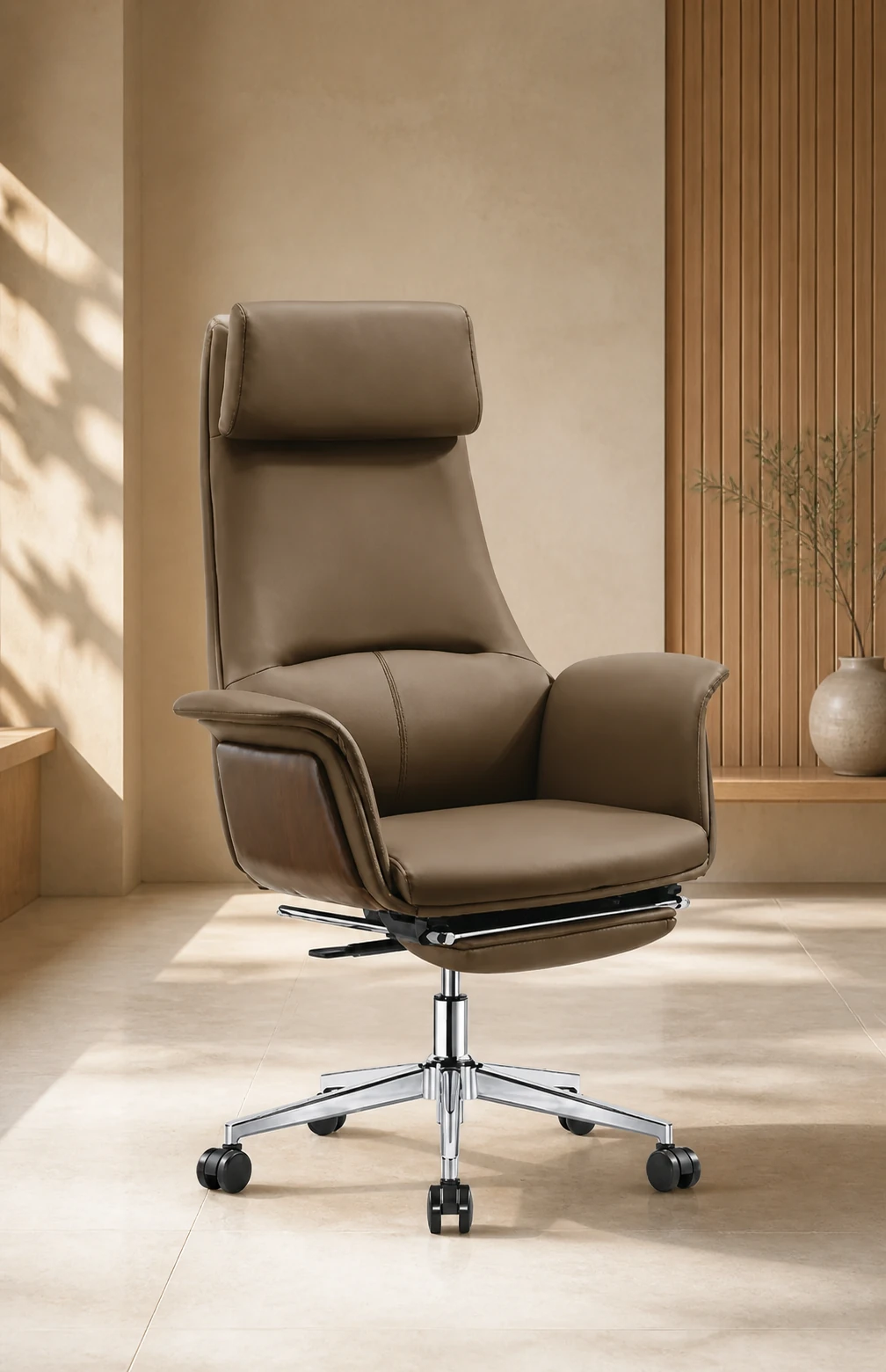 YHSP A502 Harbor modern leather office chair, product view 1