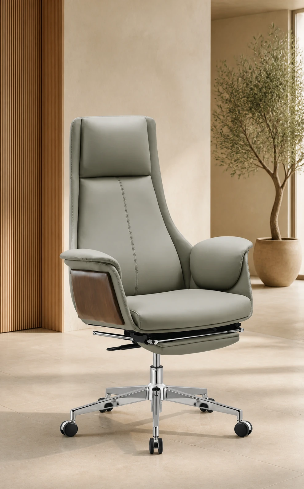 YHSP A503 Elevate modern leather office chair, product view 1