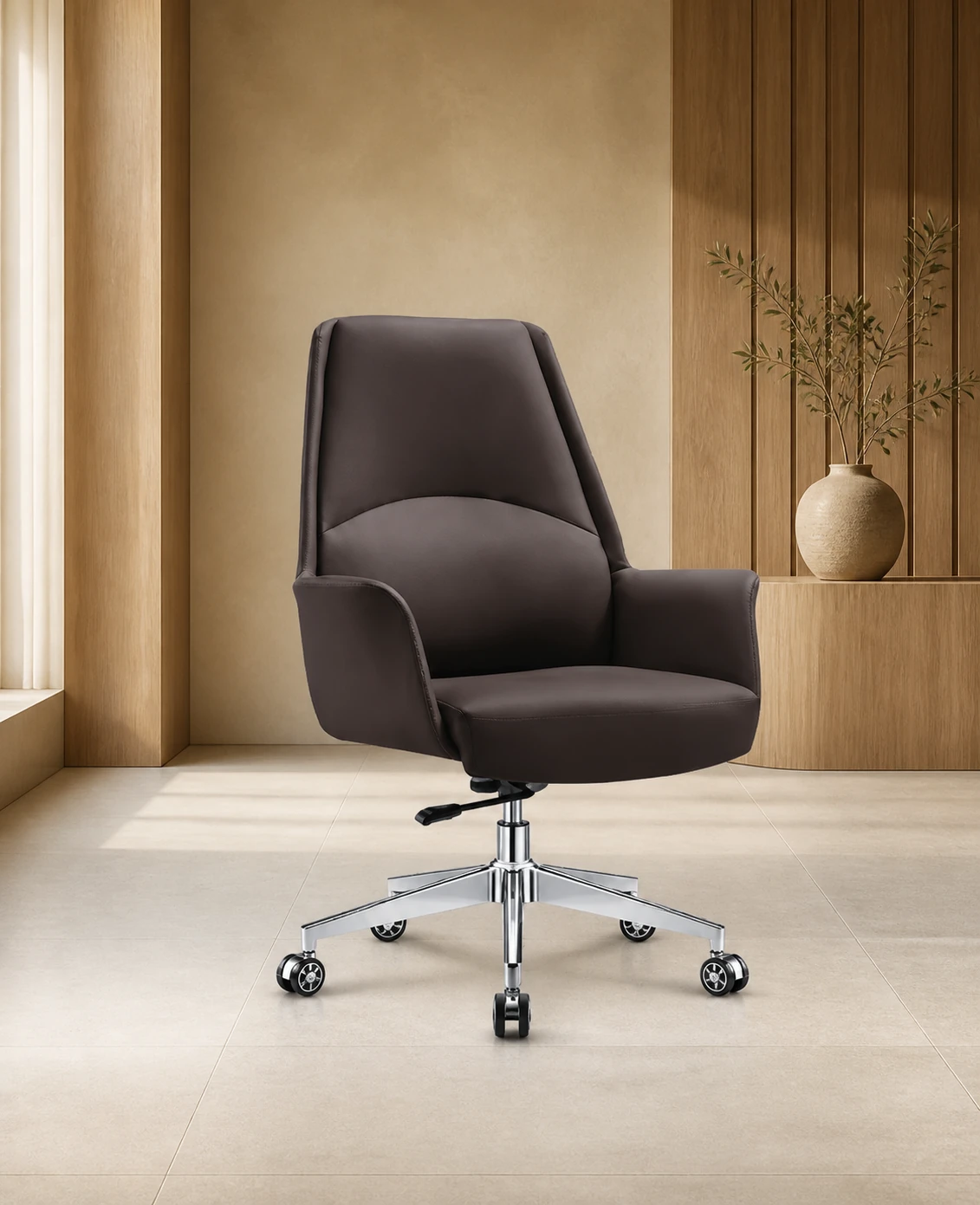 YHSP B-MERMAID Mermaid modern leather office chair