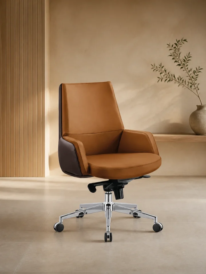 YHSP B235 Windsor modern leather office chair